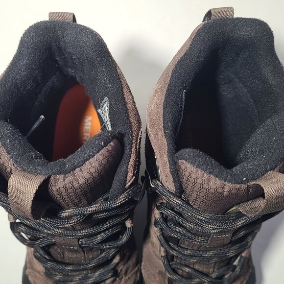 Merrell Moab Polar Espresso Waterproof Hiking/Snow Boots Men's Size 9.5 - Picture 5 of 8